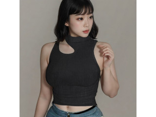Cut Out Turtle Crop Top